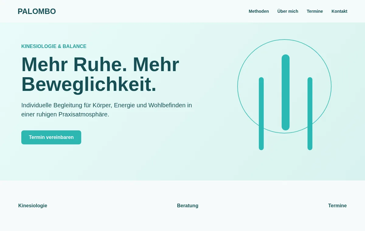 Palombo website preview